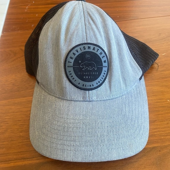 Travis Matthew Sorry 4 Being Awesome Trucker Hat - Picture 2 of 5